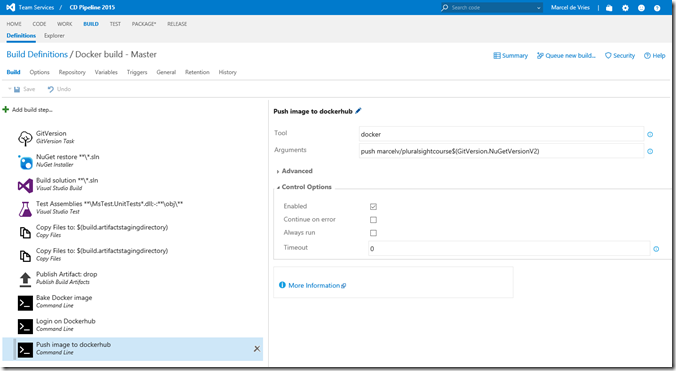 push to dockerhunb